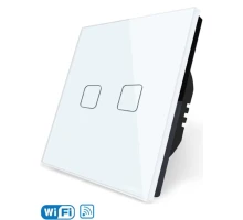 Сенсорний Wi-Fi/RF вимикач SK-W802Y-01 — 2 клавіші